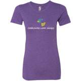 T-Shirts Purple Rush / Small Brain Women's Triblend T-Shirt