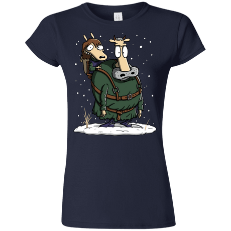 T-Shirts Navy / S Bran's Modern Life Junior Slimmer-Fit T-Shirt