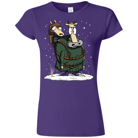 T-Shirts Purple / S Bran's Modern Life Junior Slimmer-Fit T-Shirt