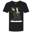 T-Shirts Black / X-Small Bran's Modern Life Men's Premium V-Neck