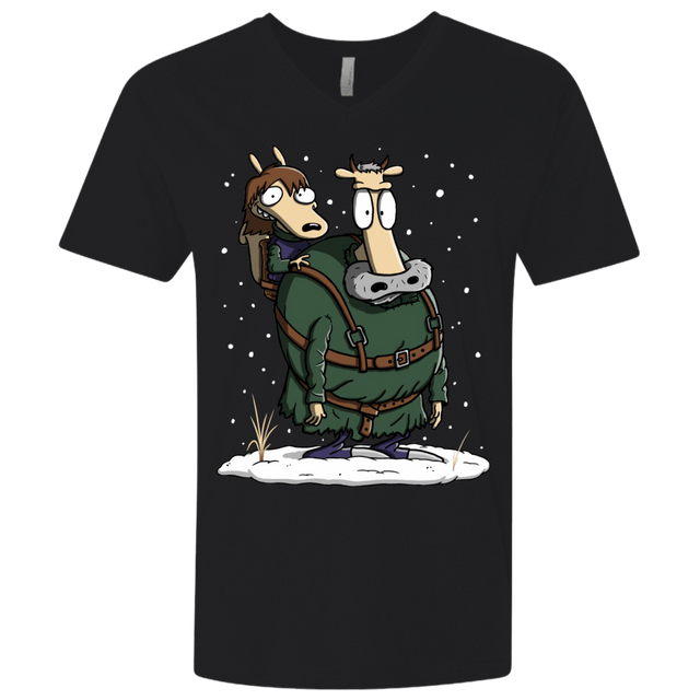 T-Shirts Black / X-Small Bran's Modern Life Men's Premium V-Neck