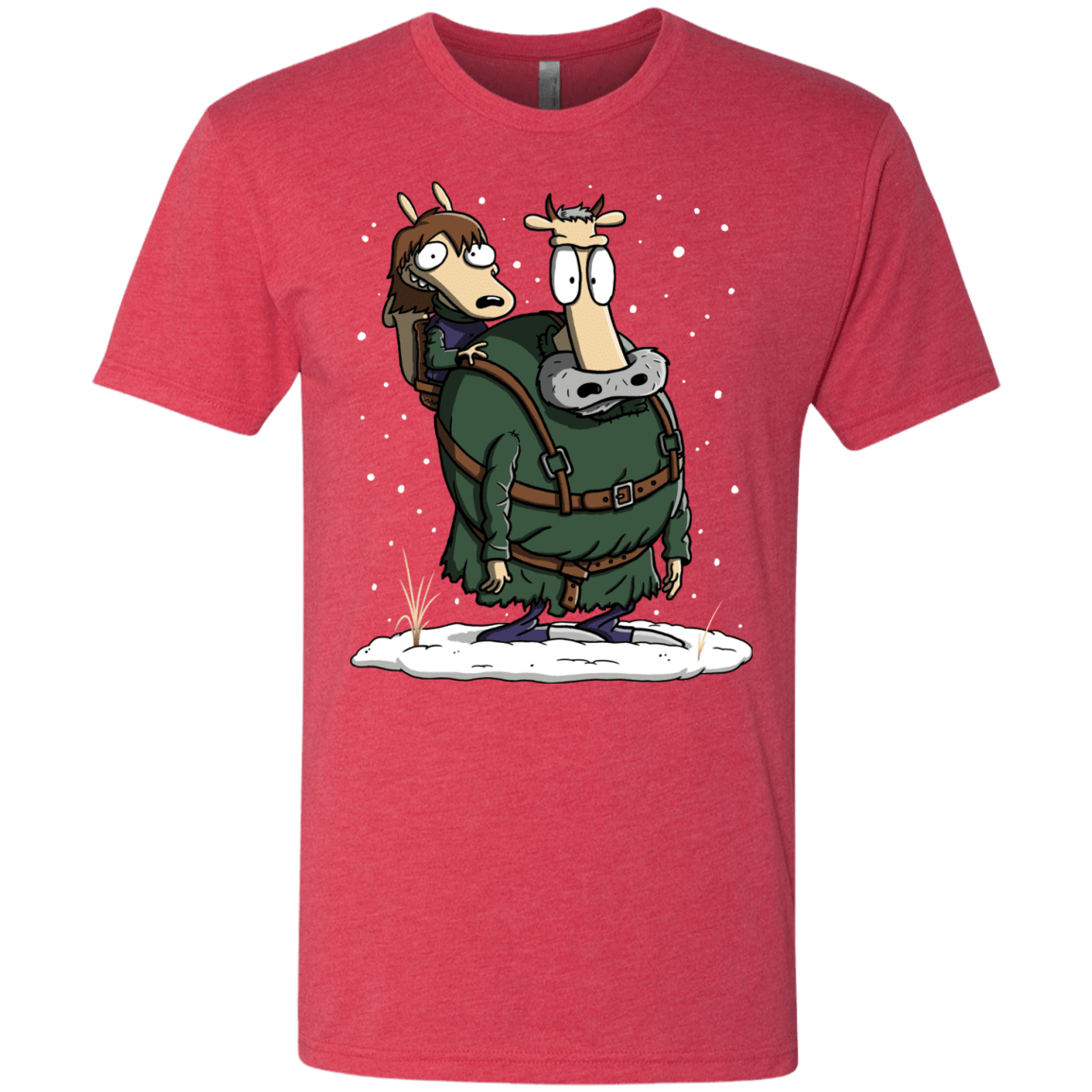 T-Shirts Vintage Red / S Bran's Modern Life Men's Triblend T-Shirt