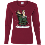 T-Shirts Cardinal / S Bran's Modern Life Women's Long Sleeve T-Shirt