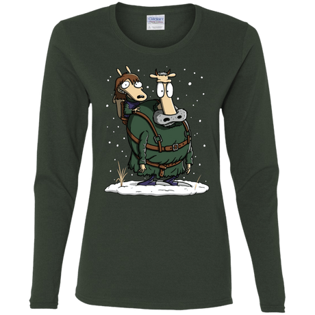 T-Shirts Forest / S Bran's Modern Life Women's Long Sleeve T-Shirt