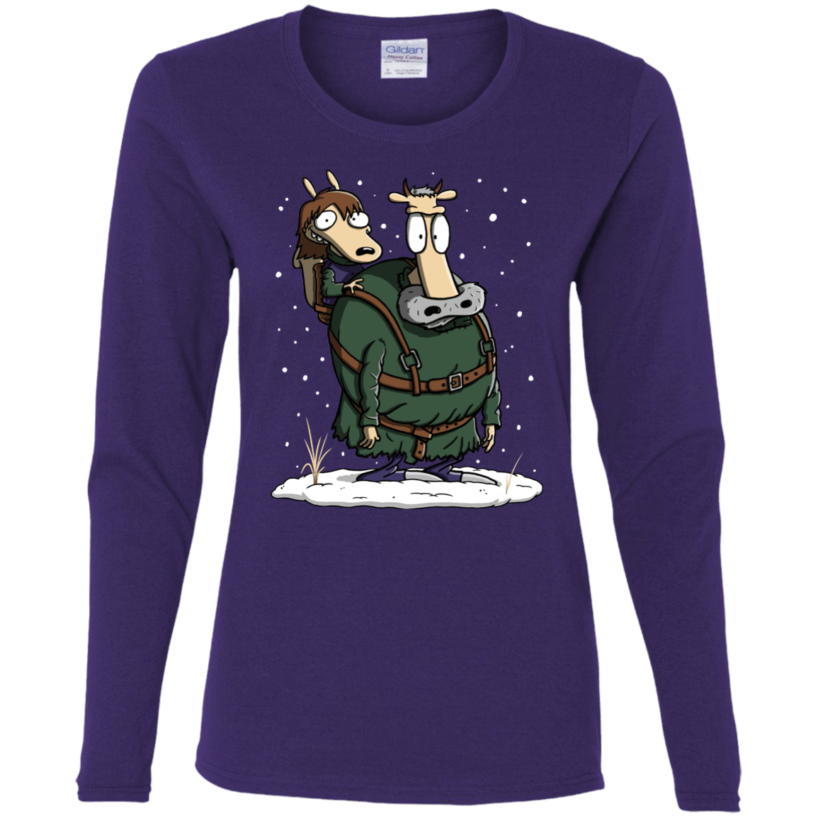 T-Shirts Purple / S Bran's Modern Life Women's Long Sleeve T-Shirt