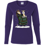 T-Shirts Purple / S Bran's Modern Life Women's Long Sleeve T-Shirt