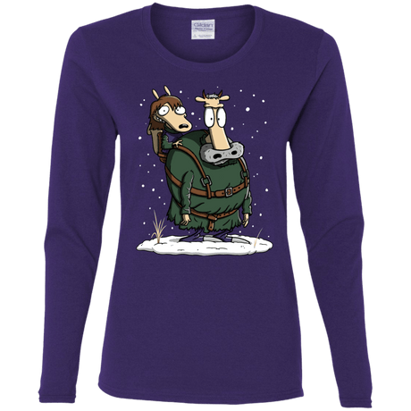 T-Shirts Purple / S Bran's Modern Life Women's Long Sleeve T-Shirt