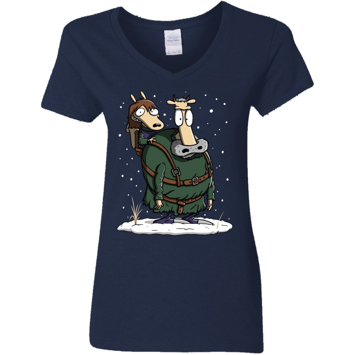 Bran's Modern Life Women's V-Neck T-Shirt