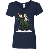 Bran's Modern Life Women's V-Neck T-Shirt