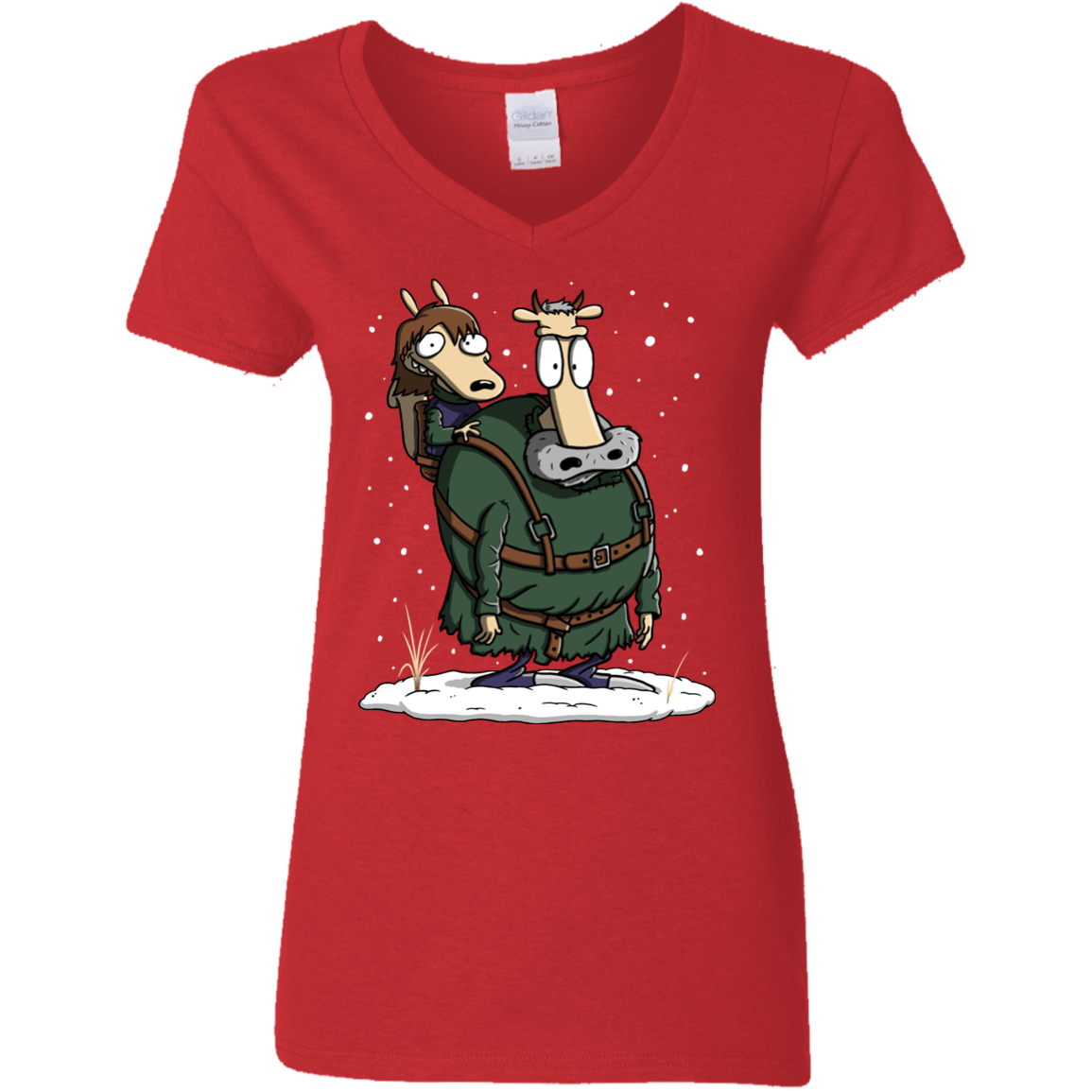 Bran's Modern Life Women's V-Neck T-Shirt