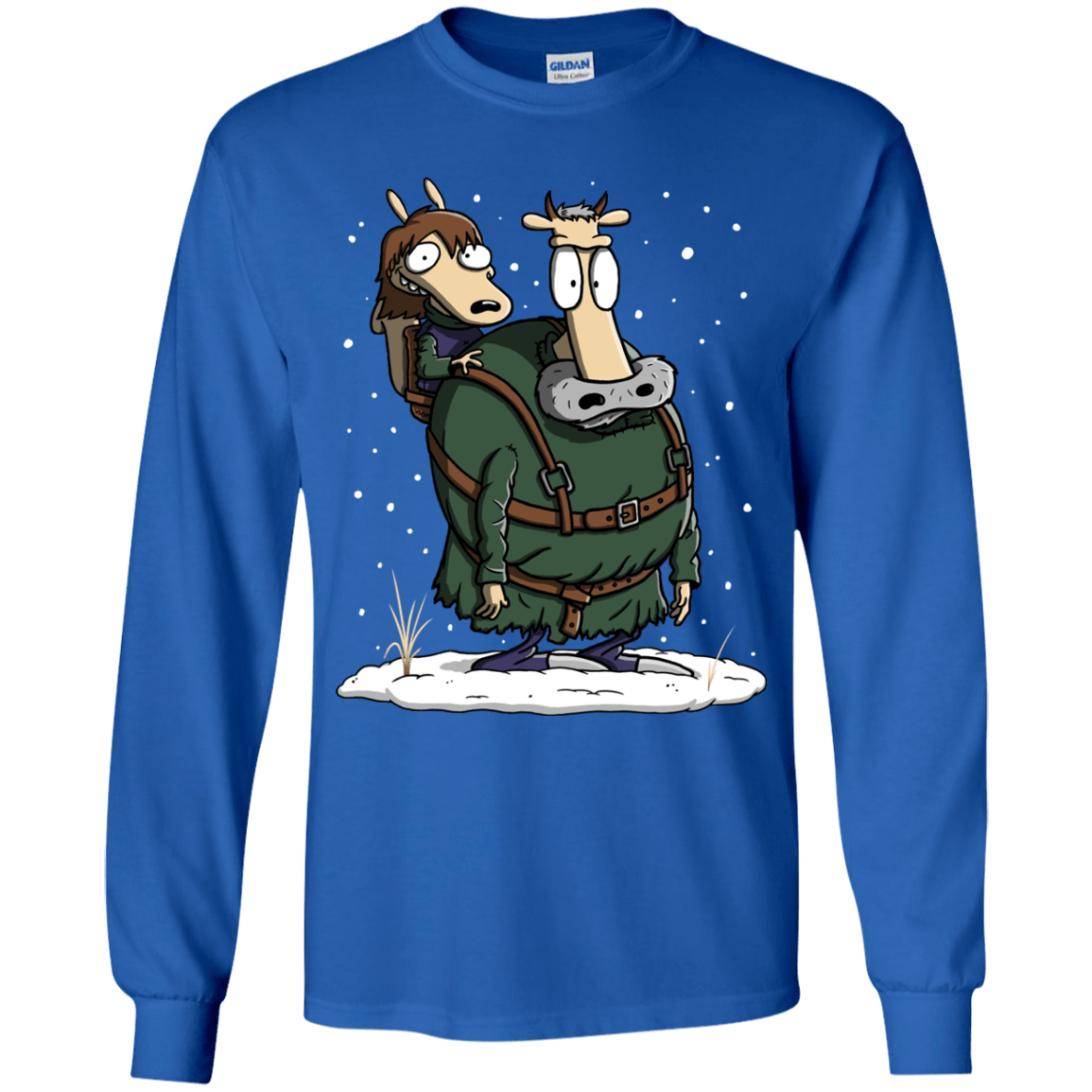 T-Shirts Royal / YS Bran's Modern Life Youth Long Sleeve T-Shirt