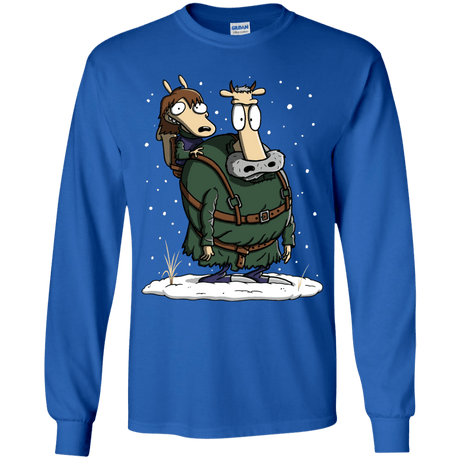 T-Shirts Royal / YS Bran's Modern Life Youth Long Sleeve T-Shirt