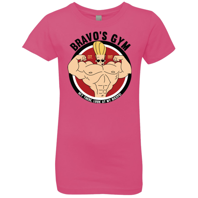 T-Shirts Hot Pink / YXS Bravo's Gym Girls Premium T-Shirt