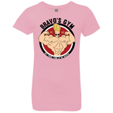 T-Shirts Light Pink / YXS Bravo's Gym Girls Premium T-Shirt