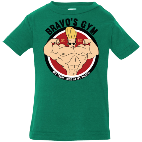 T-Shirts Kelly / 6 Months Bravo's Gym Infant Premium T-Shirt