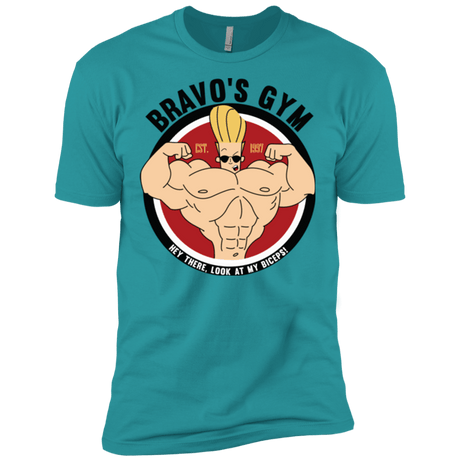 T-Shirts Tahiti Blue / X-Small Bravo's Gym Men's Premium T-Shirt