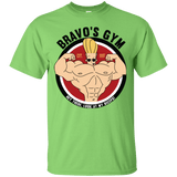 T-Shirts Lime / Small Bravo's Gym T-Shirt