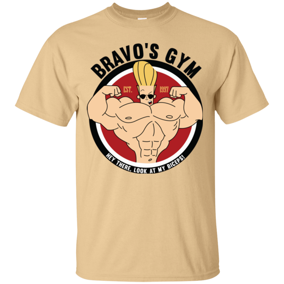 T-Shirts Vegas Gold / Small Bravo's Gym T-Shirt