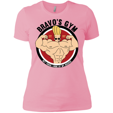 T-Shirts Light Pink / X-Small Bravo's Gym Women's Premium T-Shirt