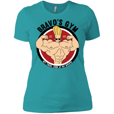 T-Shirts Tahiti Blue / X-Small Bravo's Gym Women's Premium T-Shirt
