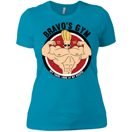 T-Shirts Turquoise / X-Small Bravo's Gym Women's Premium T-Shirt