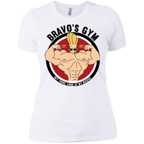 T-Shirts White / X-Small Bravo's Gym Women's Premium T-Shirt