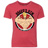 T-Shirts Vintage Red / YXS Bravo's Gym Youth Triblend T-Shirt
