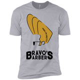 T-Shirts Heather Grey / YXS Bravos Barbers Boys Premium T-Shirt