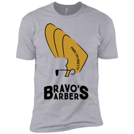 T-Shirts Heather Grey / YXS Bravos Barbers Boys Premium T-Shirt