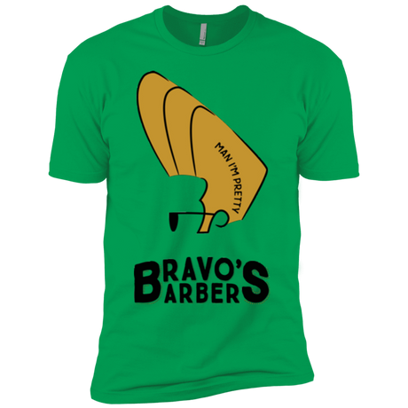 T-Shirts Kelly Green / YXS Bravos Barbers Boys Premium T-Shirt