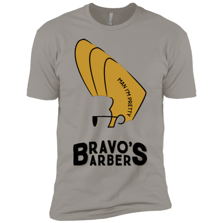 T-Shirts Light Grey / YXS Bravos Barbers Boys Premium T-Shirt