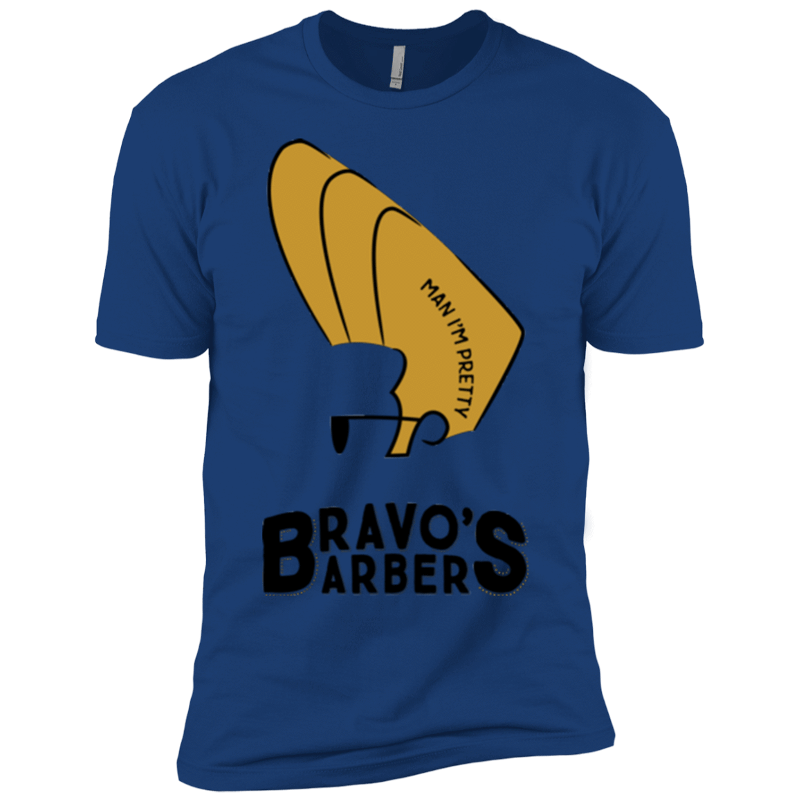T-Shirts Royal / YXS Bravos Barbers Boys Premium T-Shirt