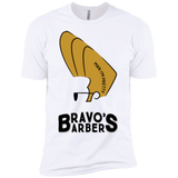 T-Shirts White / YXS Bravos Barbers Boys Premium T-Shirt