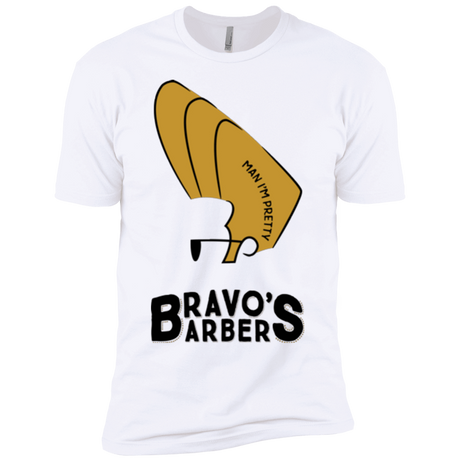 T-Shirts White / YXS Bravos Barbers Boys Premium T-Shirt