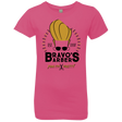T-Shirts Hot Pink / YXS Bravos Barbers Girls Premium T-Shirt