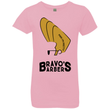 T-Shirts Light Pink / YXS Bravos Barbers Girls Premium T-Shirt