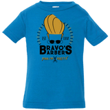 T-Shirts Cobalt / 6 Months Bravos Barbers Infant Premium T-Shirt