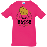 T-Shirts Hot Pink / 6 Months Bravos Barbers Infant Premium T-Shirt