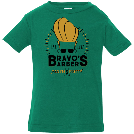 T-Shirts Kelly / 6 Months Bravos Barbers Infant Premium T-Shirt