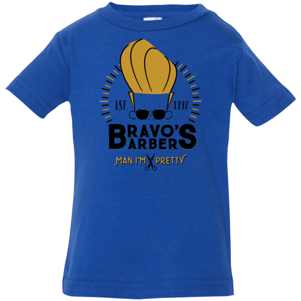 T-Shirts Royal / 6 Months Bravos Barbers Infant Premium T-Shirt