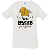 T-Shirts White / 6 Months Bravos Barbers Infant Premium T-Shirt