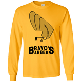 T-Shirts Gold / S Bravos Barbers Men's Long Sleeve T-Shirt