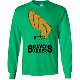 T-Shirts Irish Green / S Bravos Barbers Men's Long Sleeve T-Shirt