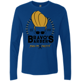 T-Shirts Royal / Small Bravos Barbers Men's Premium Long Sleeve