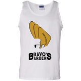 T-Shirts White / S Bravos Barbers Men's Tank Top