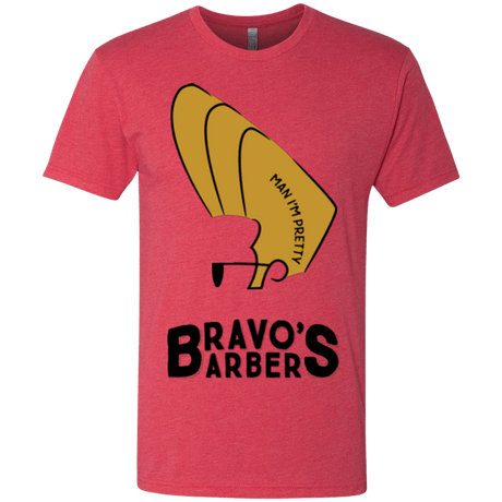 T-Shirts Vintage Red / S Bravos Barbers Men's Triblend T-Shirt