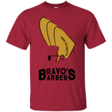 T-Shirts Cardinal / S Bravos Barbers T-Shirt