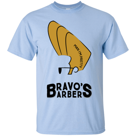 T-Shirts Light Blue / S Bravos Barbers T-Shirt