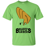 T-Shirts Lime / S Bravos Barbers T-Shirt