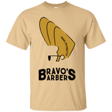 T-Shirts Vegas Gold / S Bravos Barbers T-Shirt